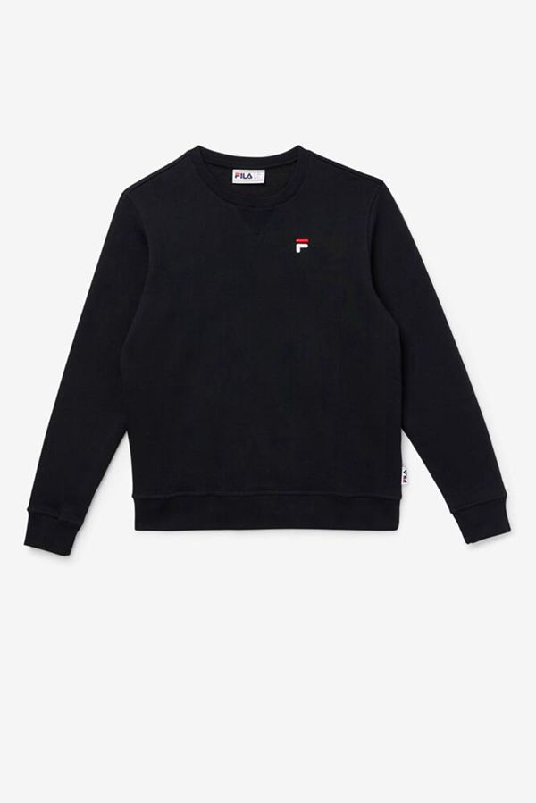 Fila Mikiny Damske Čierne - Kieve Luxe Crewneck Vypredaj - Slovakia 29735-ABCF